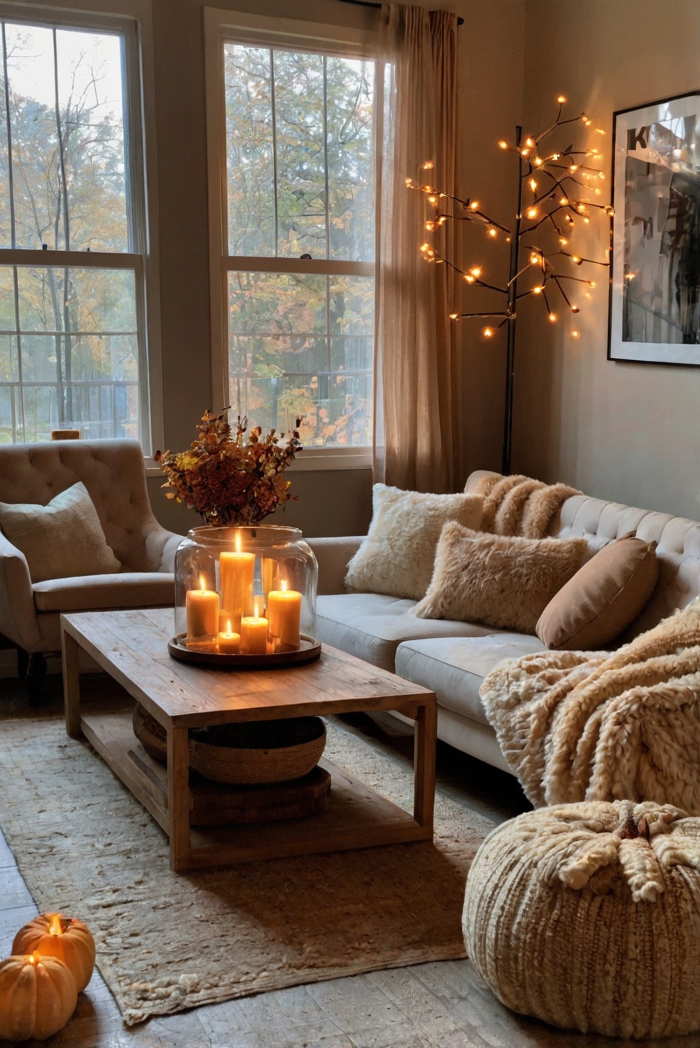 Fall room decor, Cozy home decor, Interior design tips, Home decorating ideas, Room makeover